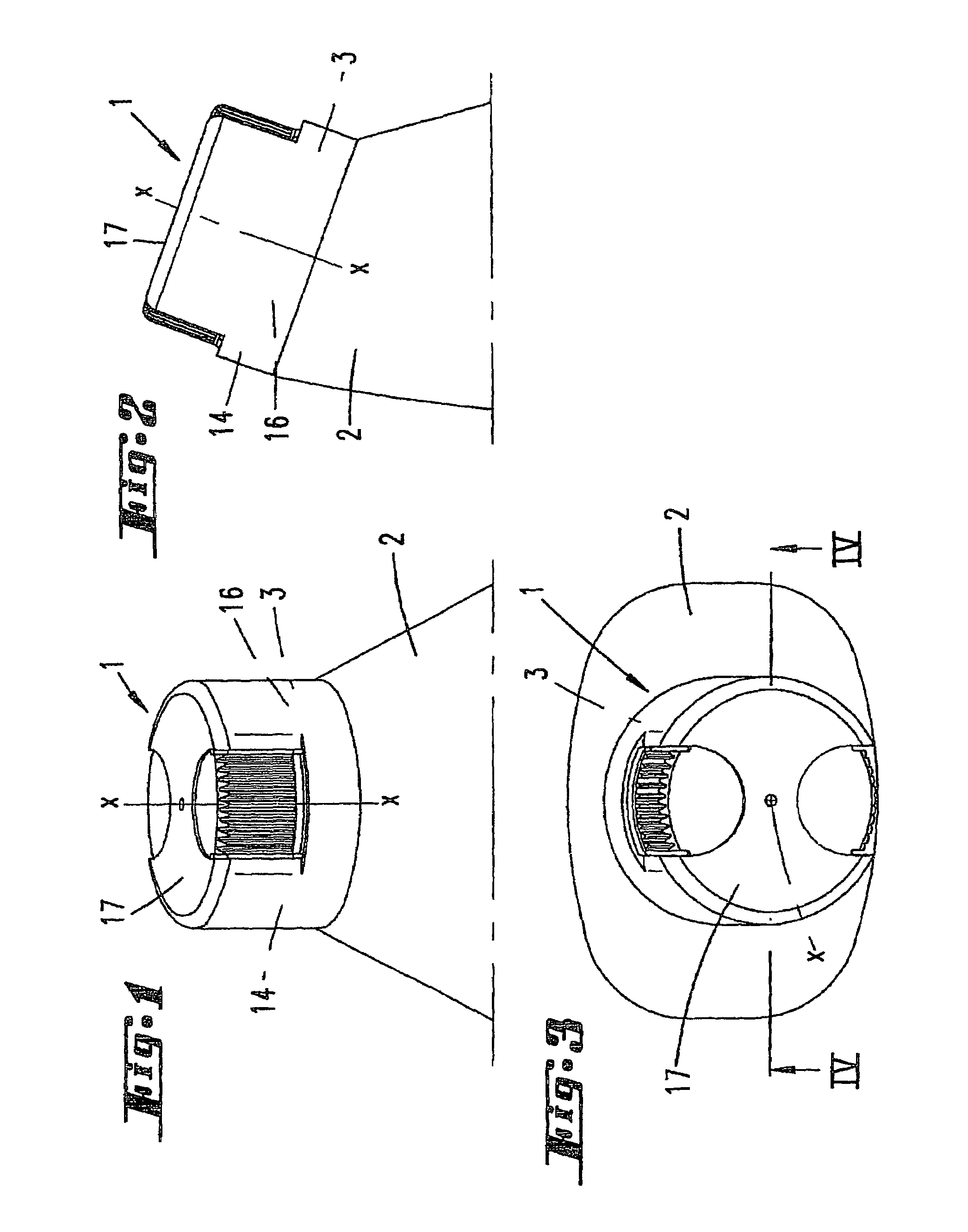 Closure cap for closing non-rotationally symmetrical or eccentric mouthpiece openings of bottle containers