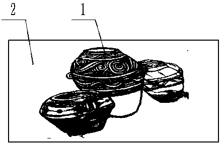 Incense burning paper painting and production method