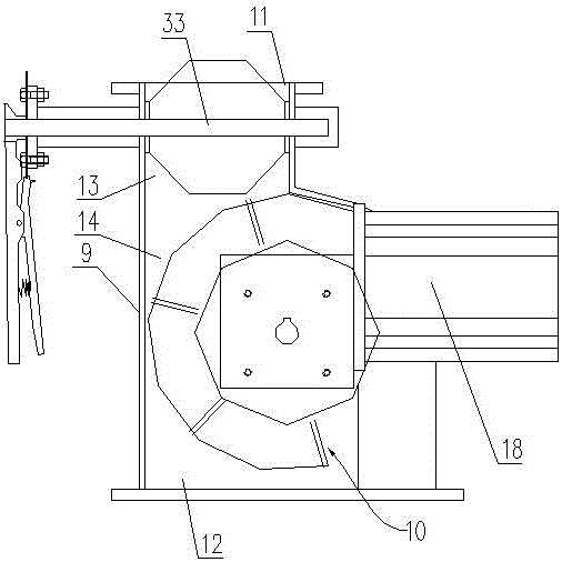 Double-bin proportioning mortar storage tank