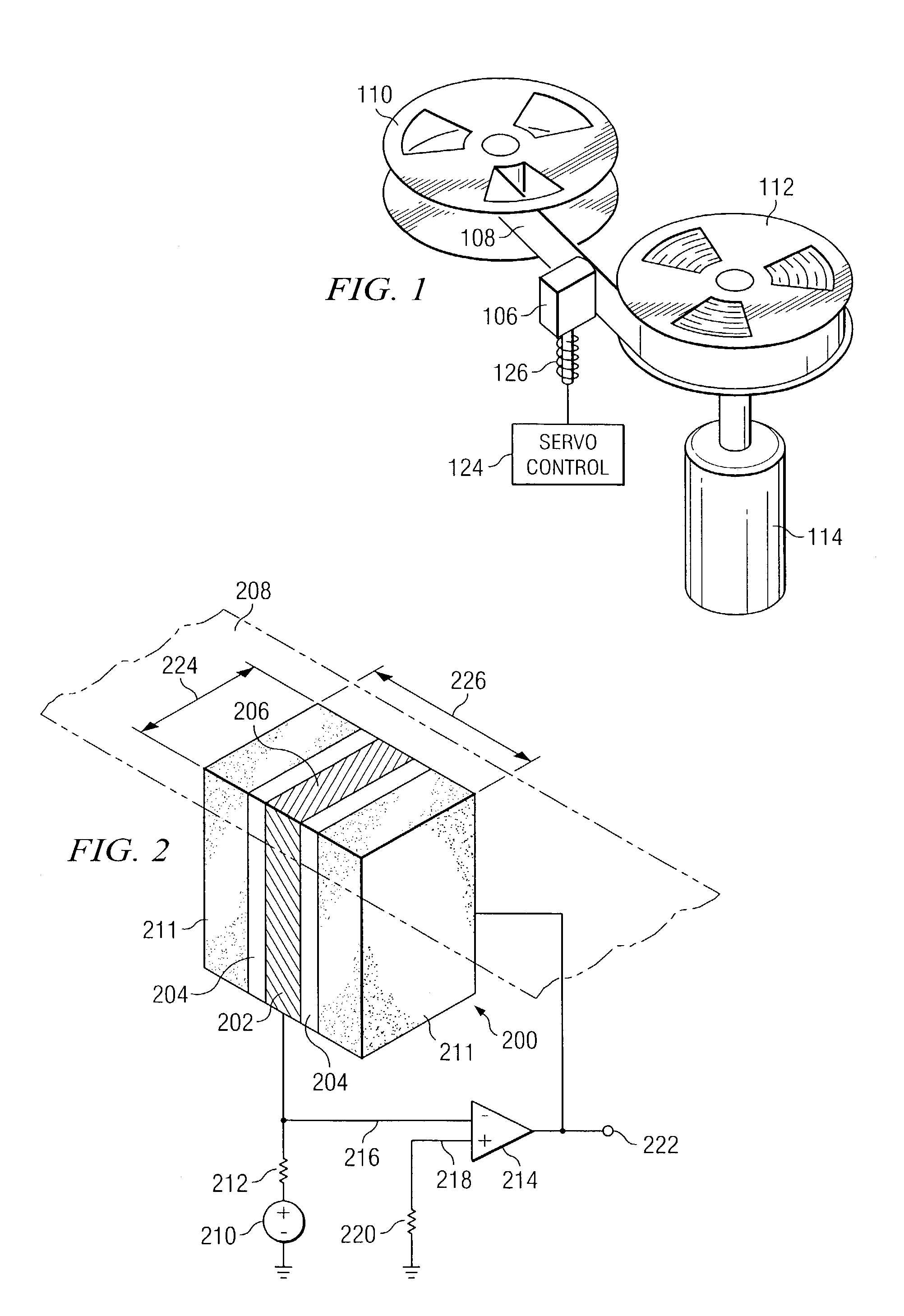 Reduction of contact noise in single-ended magnetoresistive read elements