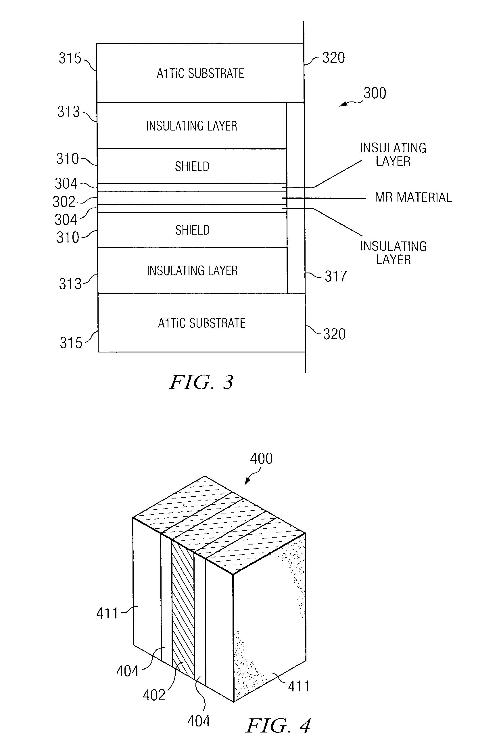 Reduction of contact noise in single-ended magnetoresistive read elements