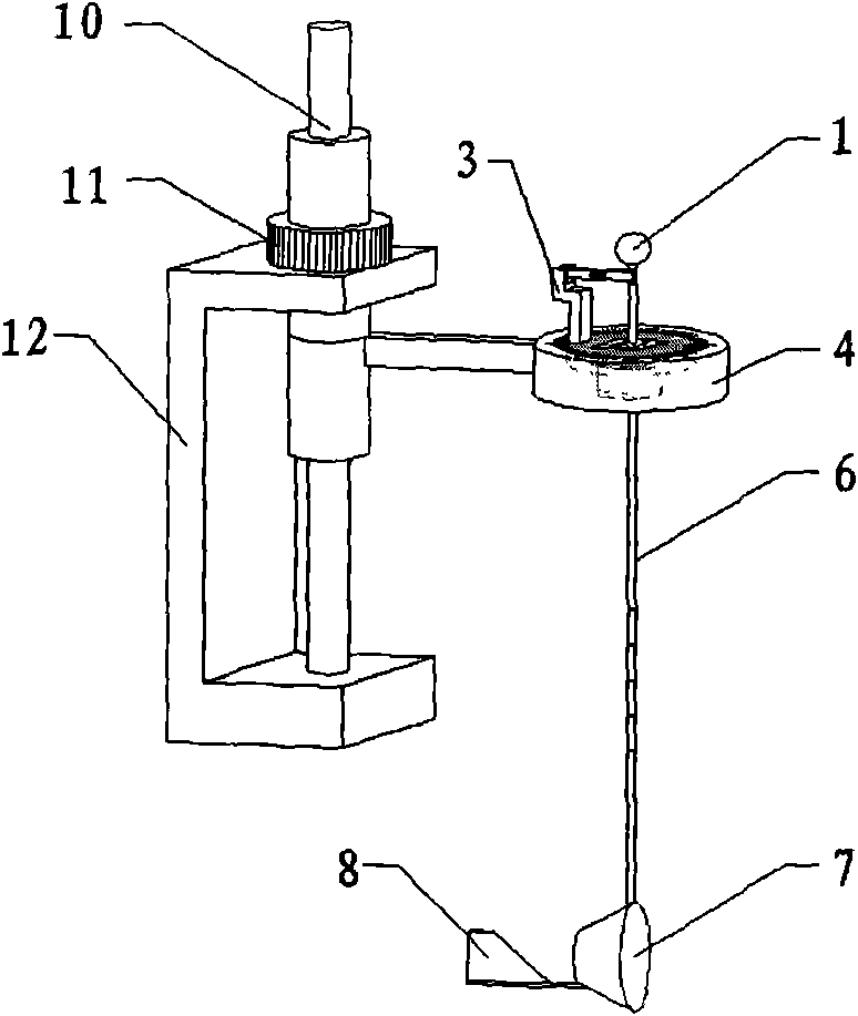 Device and method for detecting the flow state of molten steel in crystallizer