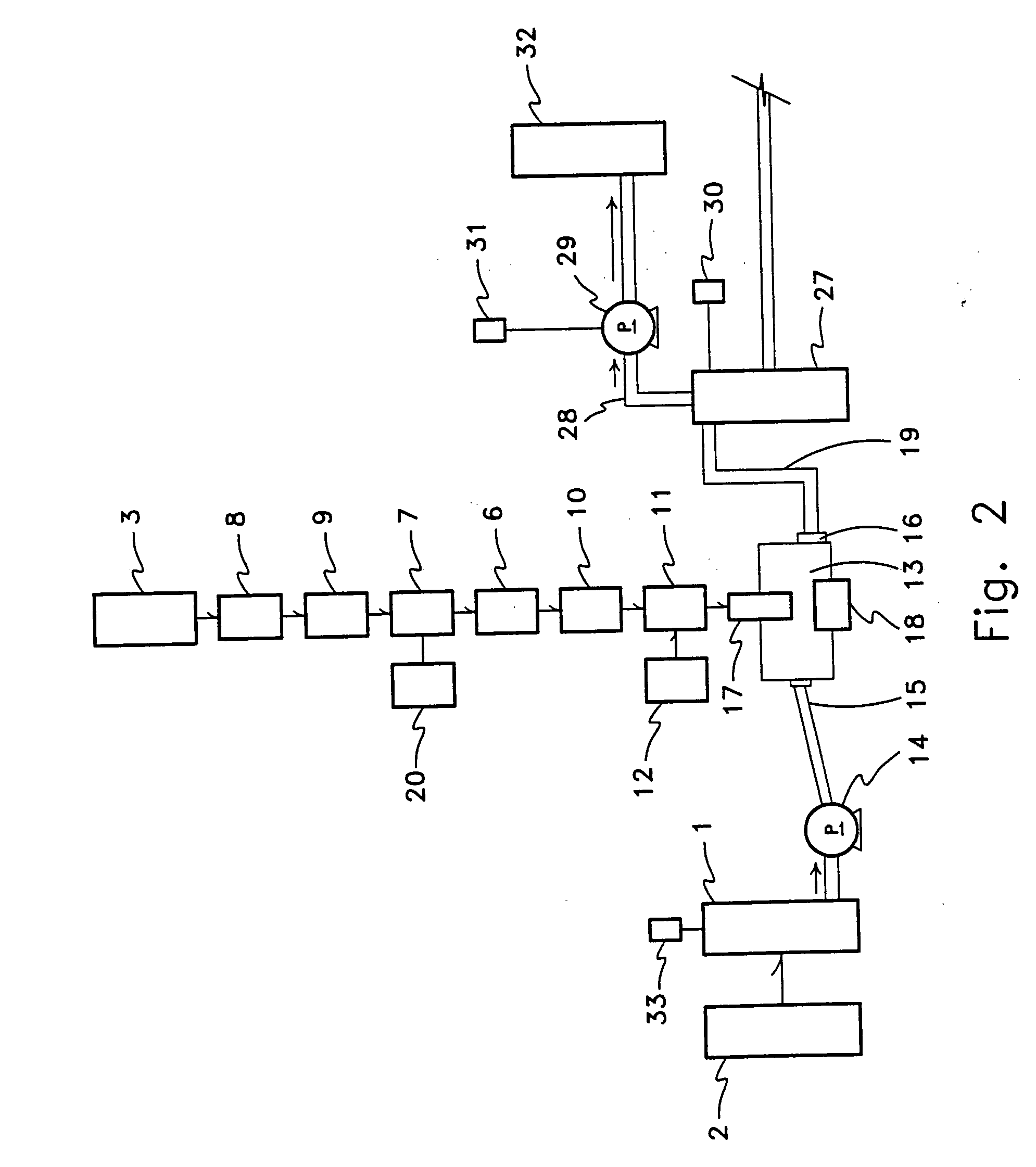 Method of reducing materials contained in juice