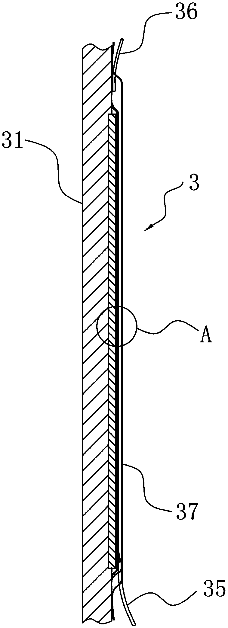 Vacuum-assisted resin filling system and method of permanent magnet motor rotor