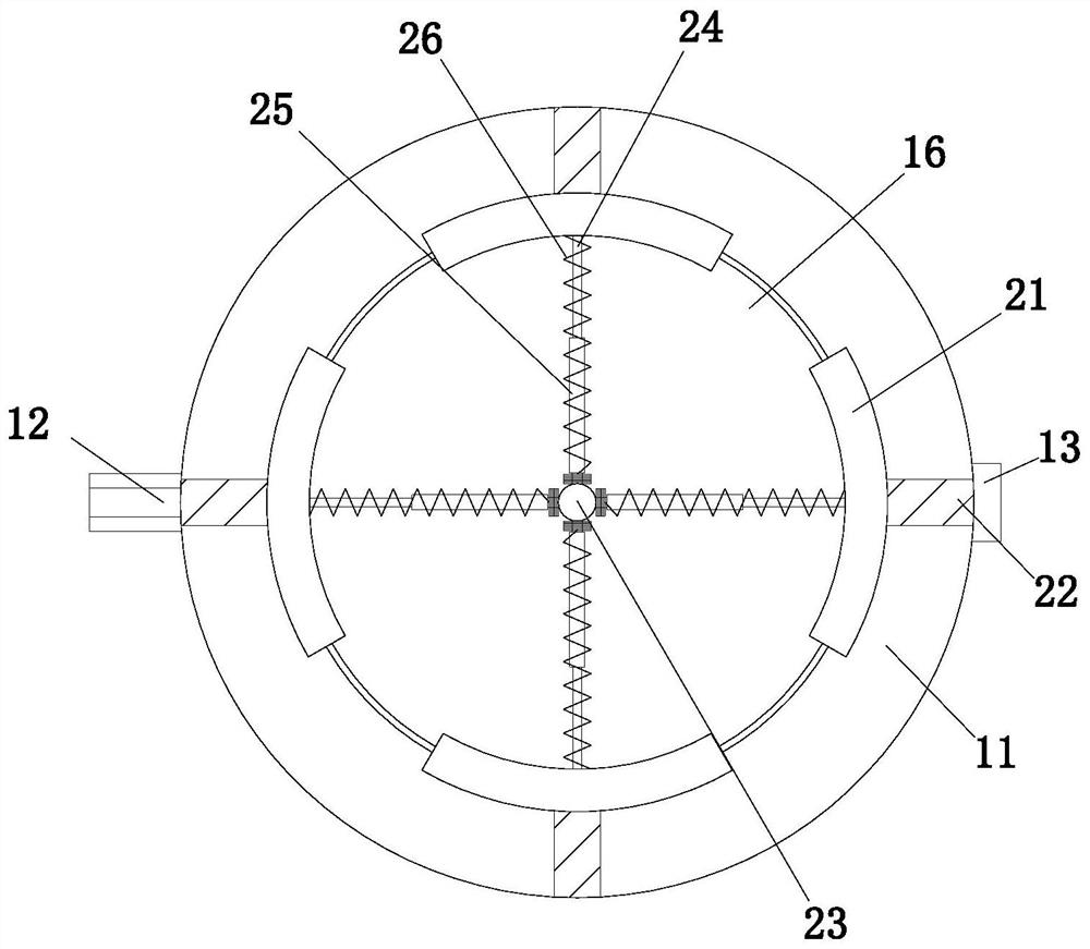 Auxiliary adjusting equipment for landscape lighting spotlight