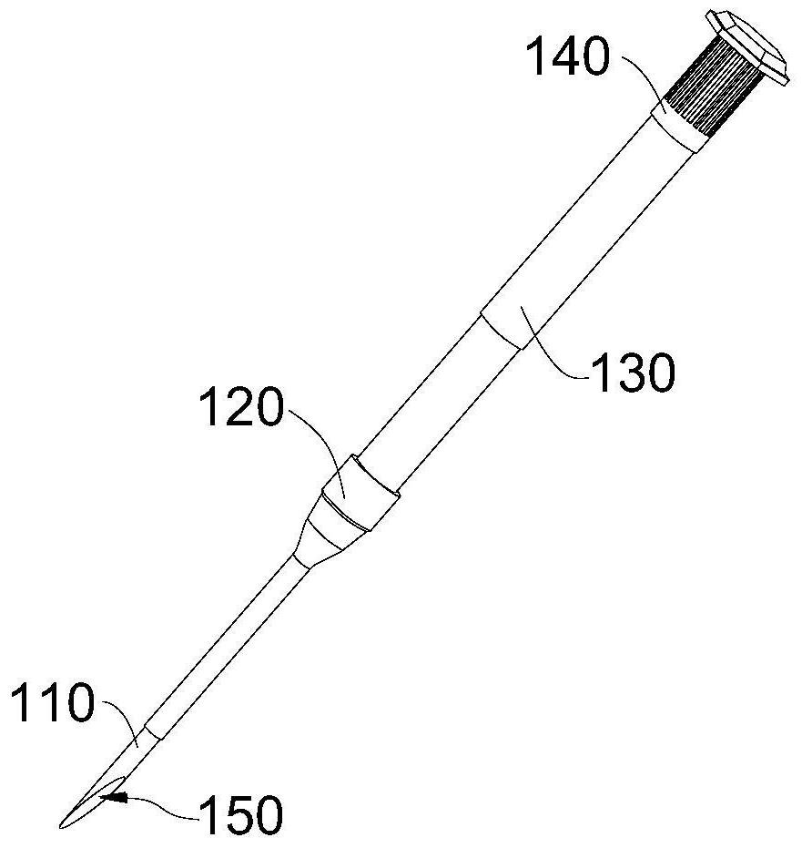 Tunnel indwelling trocar for dialysis and use method thereof