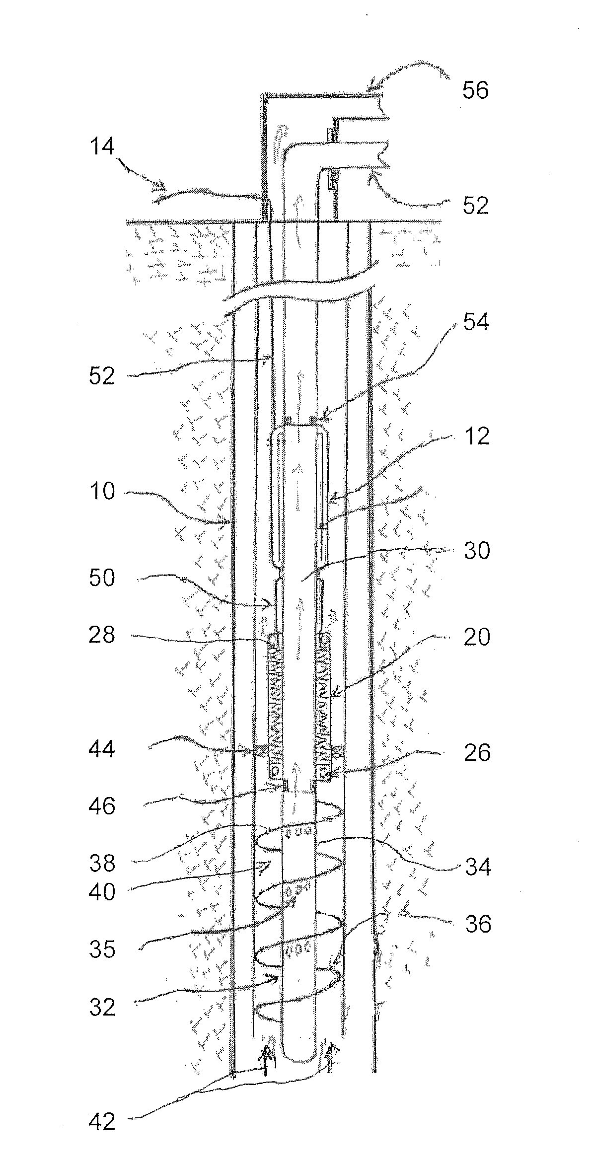 Electrical submersible pump assembly for separating gas and oil