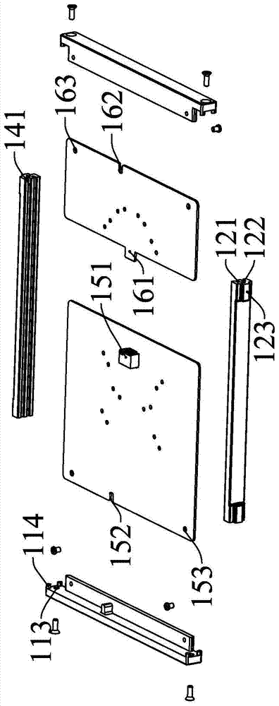 A fixing device for auxiliary pcb board docking