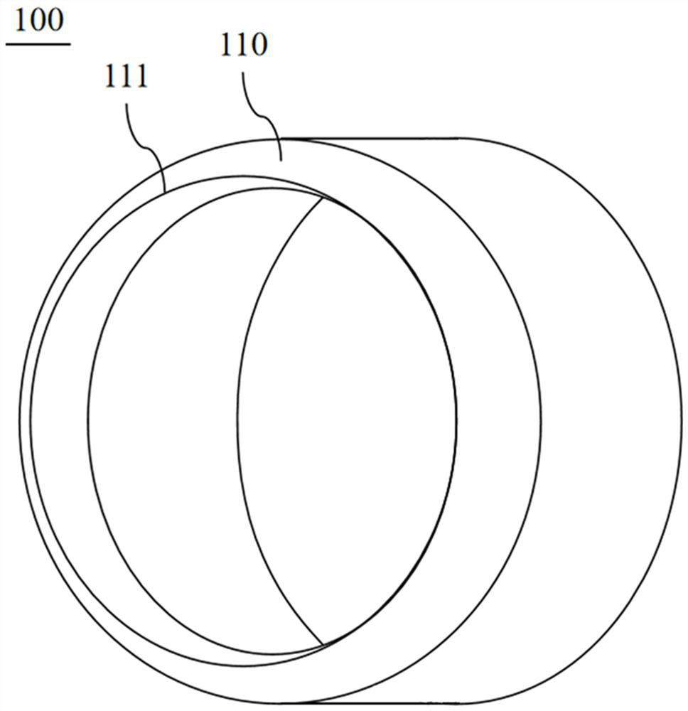 Aircraft air inlet test device and system and hot air anti-icing test stability judgment method