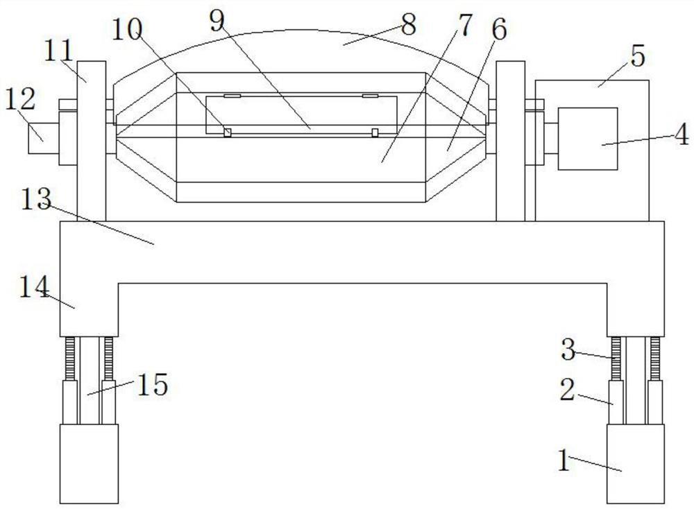 A drum type valve disc finishing machine