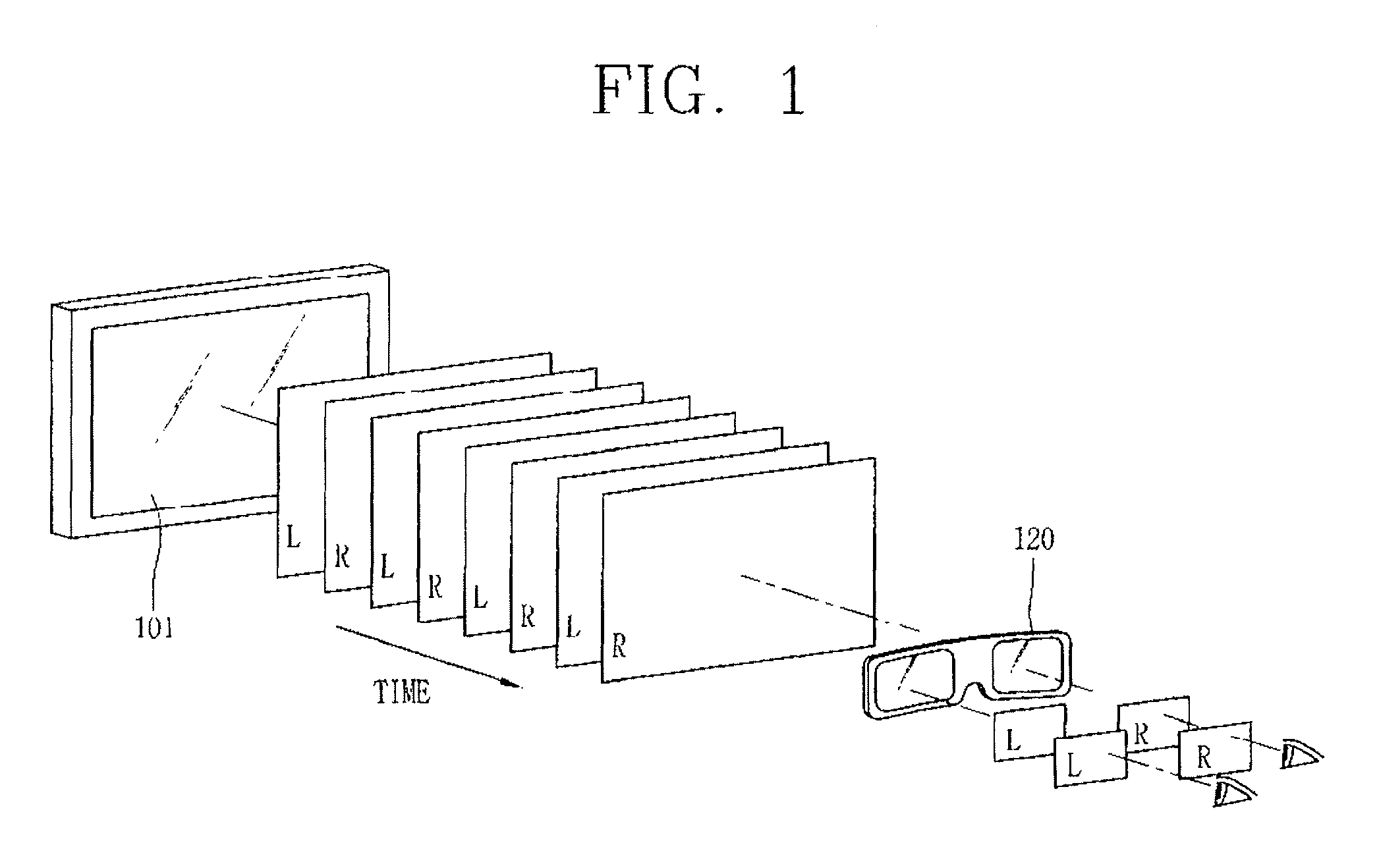 Apparatus and method for displaying three-dimensional image