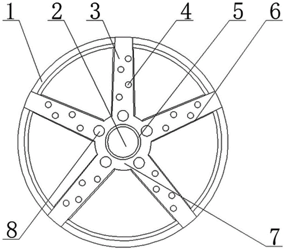 Hub unit for saloon car