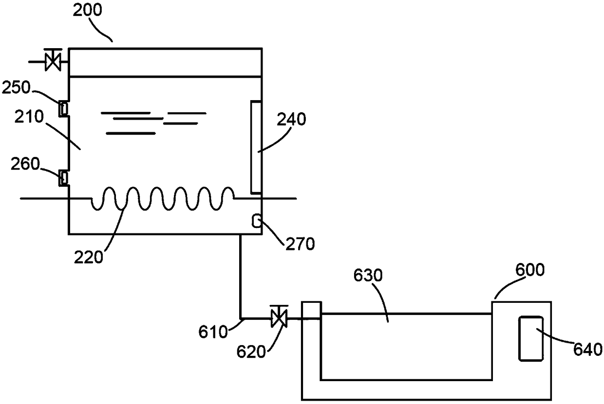 Degumming liquid preparation system for silicon wafer adopting diamond wire cutting