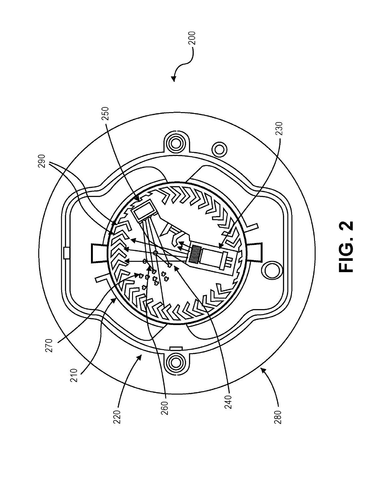 Compact optical smoke detector system and apparatus