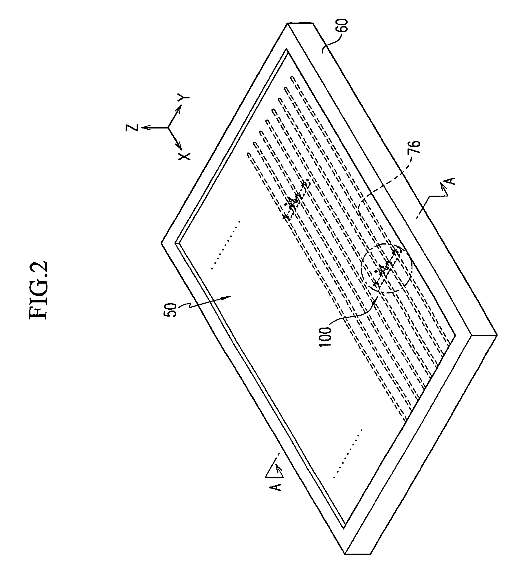 Backlight assembly with supporting member and display device having the same