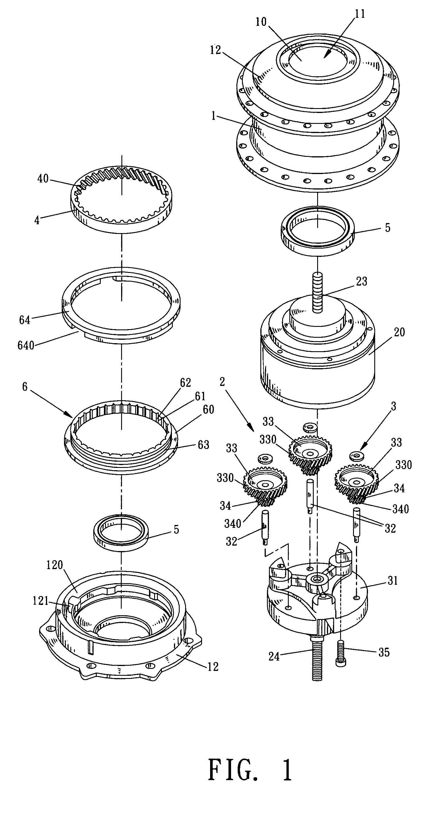 Hub motor mechanism