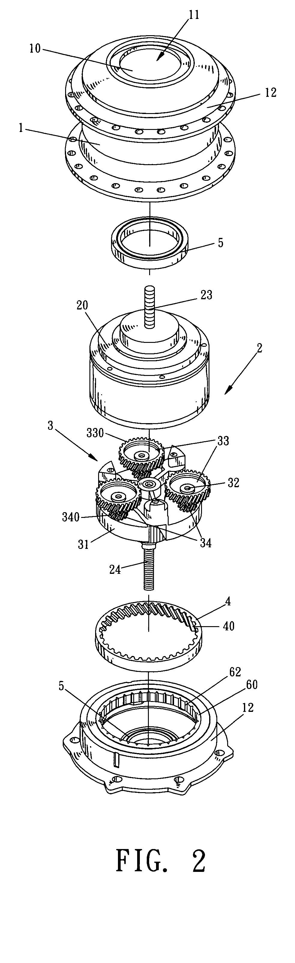 Hub motor mechanism