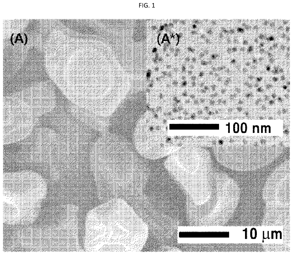 Large scale film containing quantum dots or dye, and production method therefor