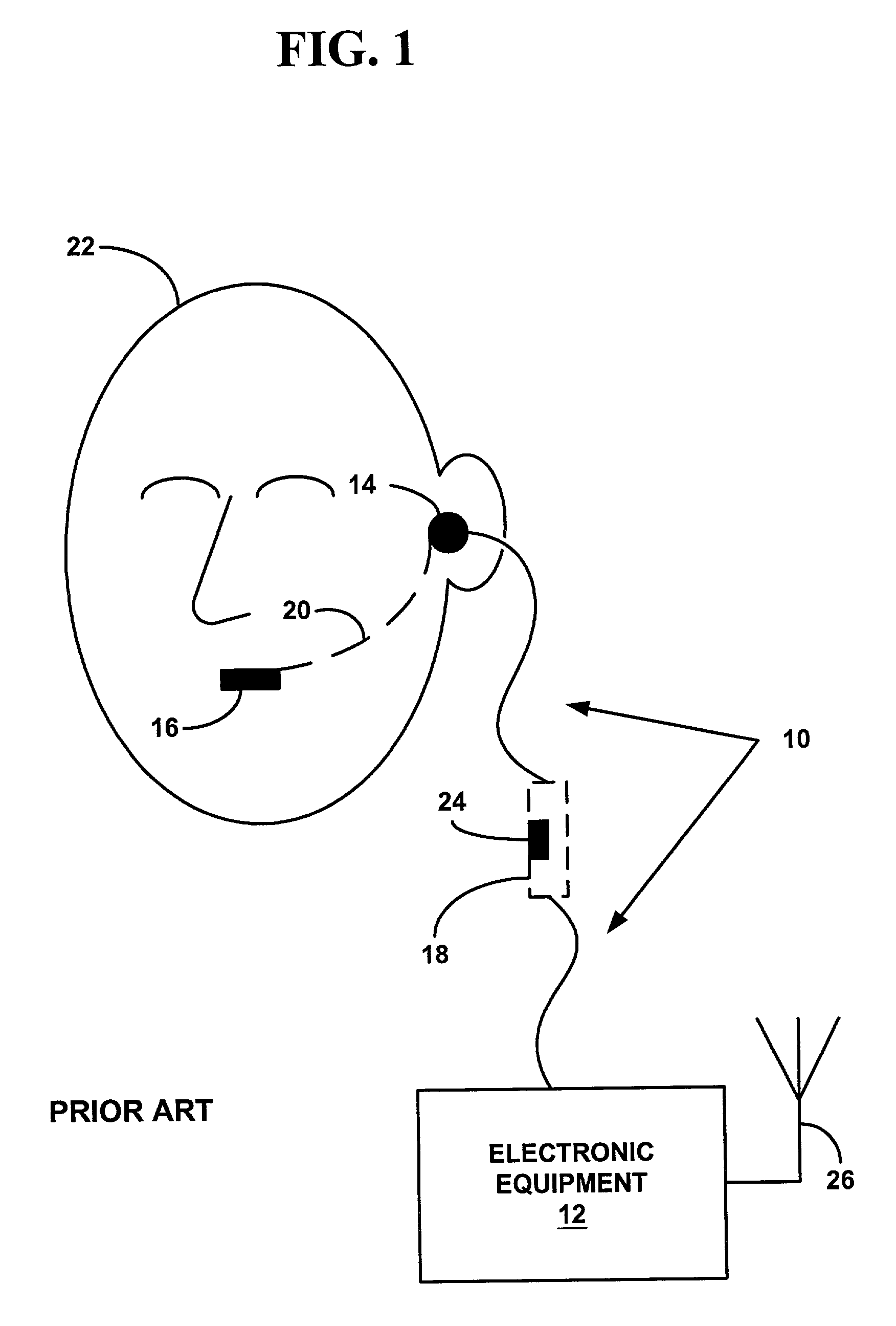 Optically coupled headset and microphone