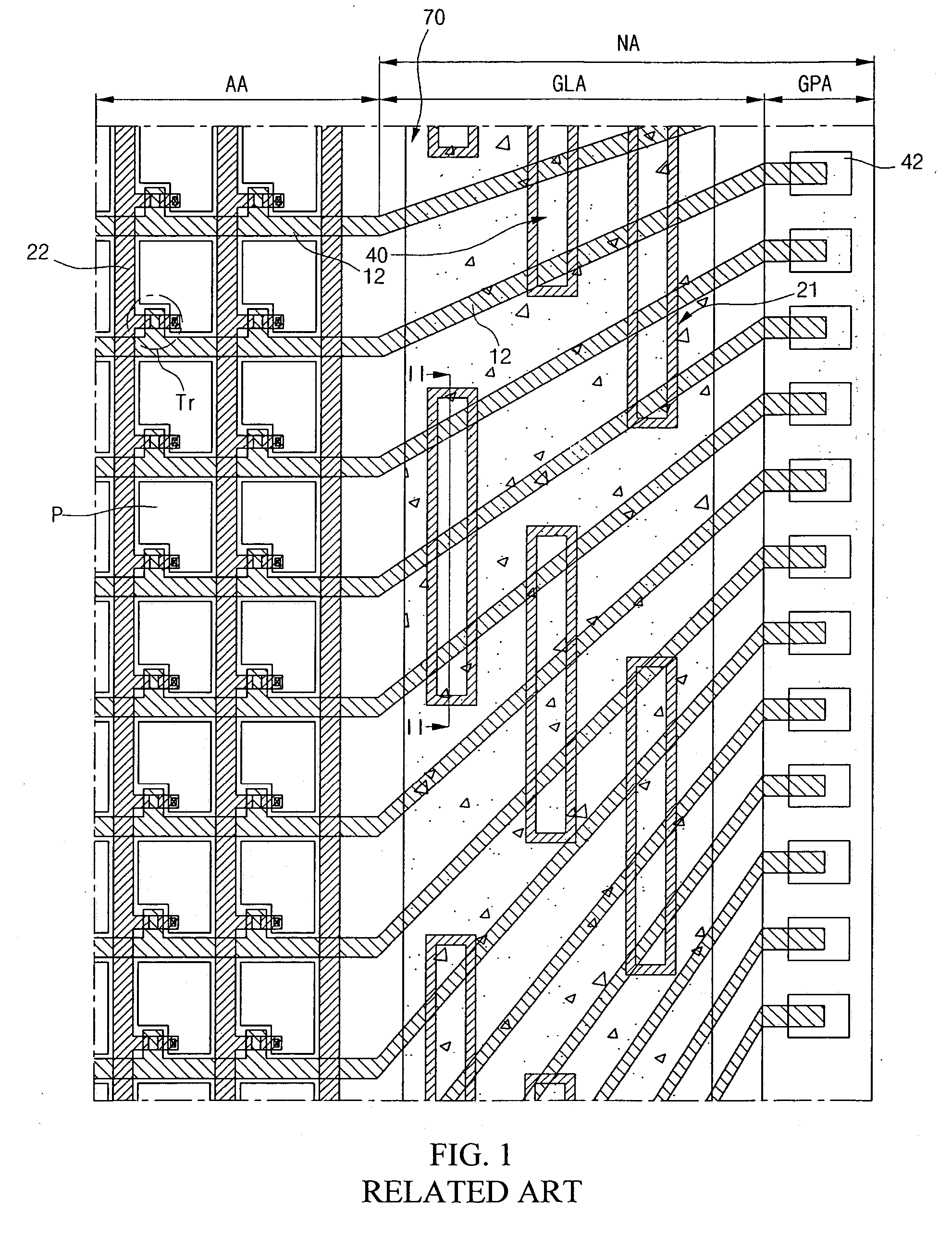 Array substrate for liquid crystal display device and manufacturing method of the same