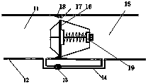 Tandem-type thermostat device of internal combustion engine