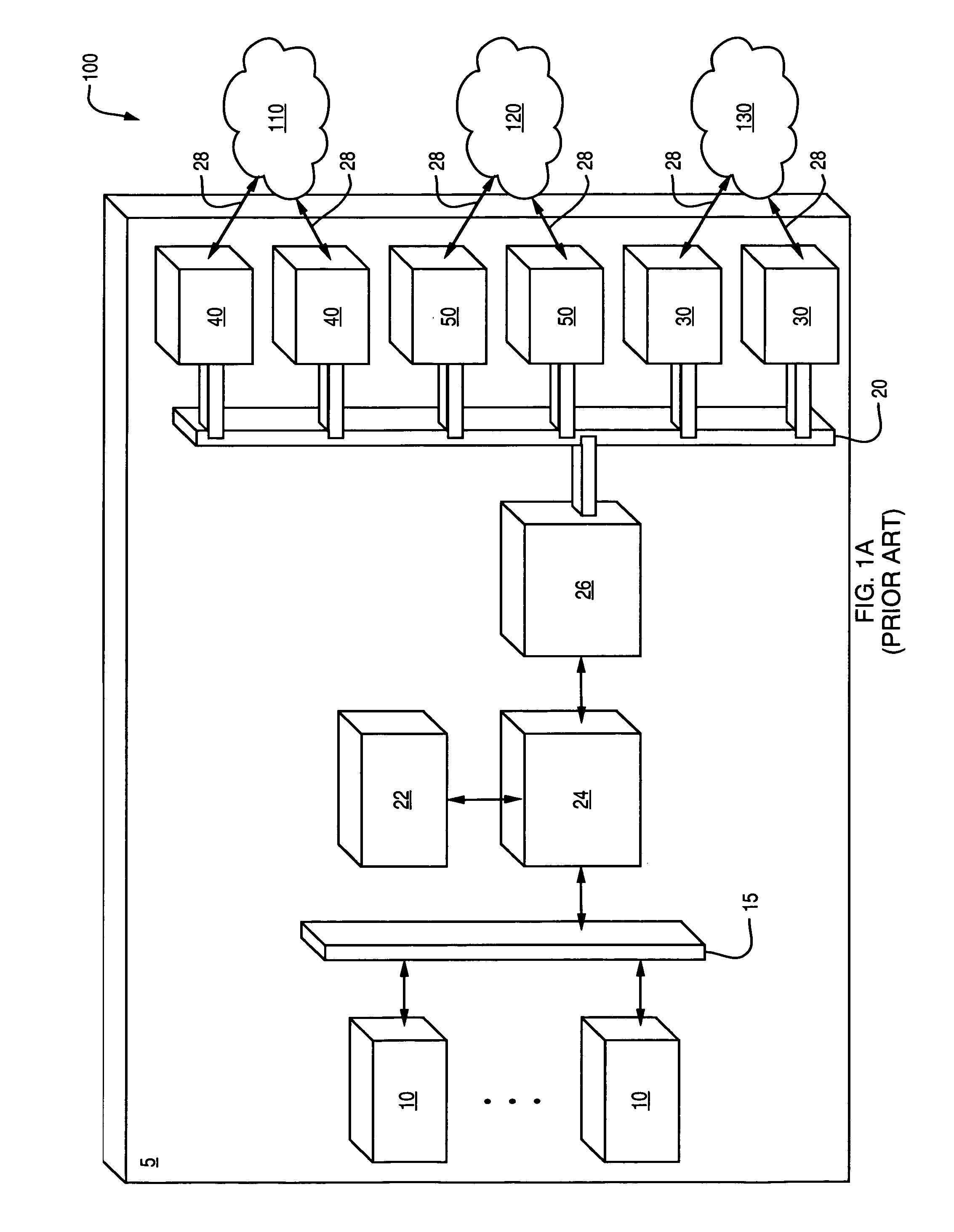 System and method for implementing logical switches in a network system