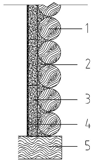 Method for enhancing thermal-insulation performance of well-frame wall body by adopting light raw soil material and composite thermal-insulation wall body