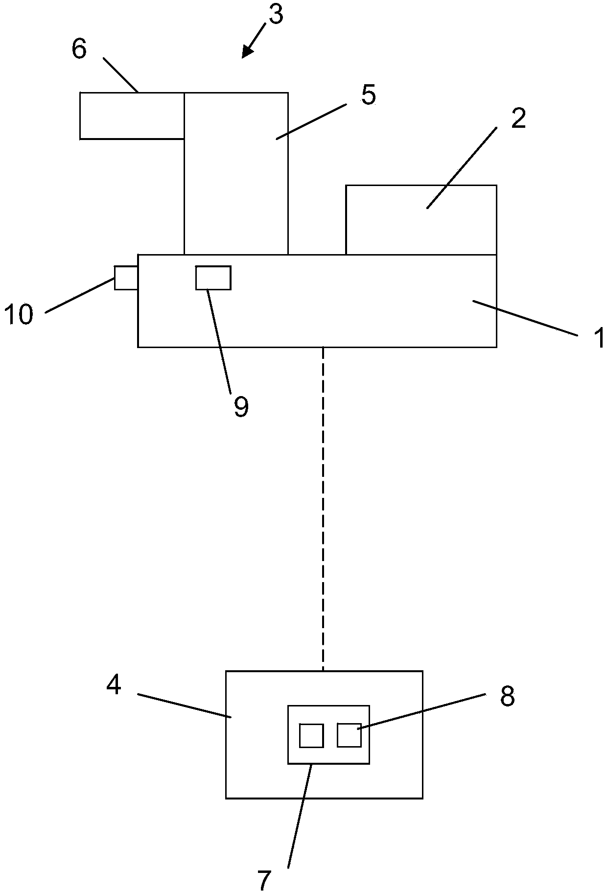 Movable loading and unloading vehicle capable of being controlled in remote mode