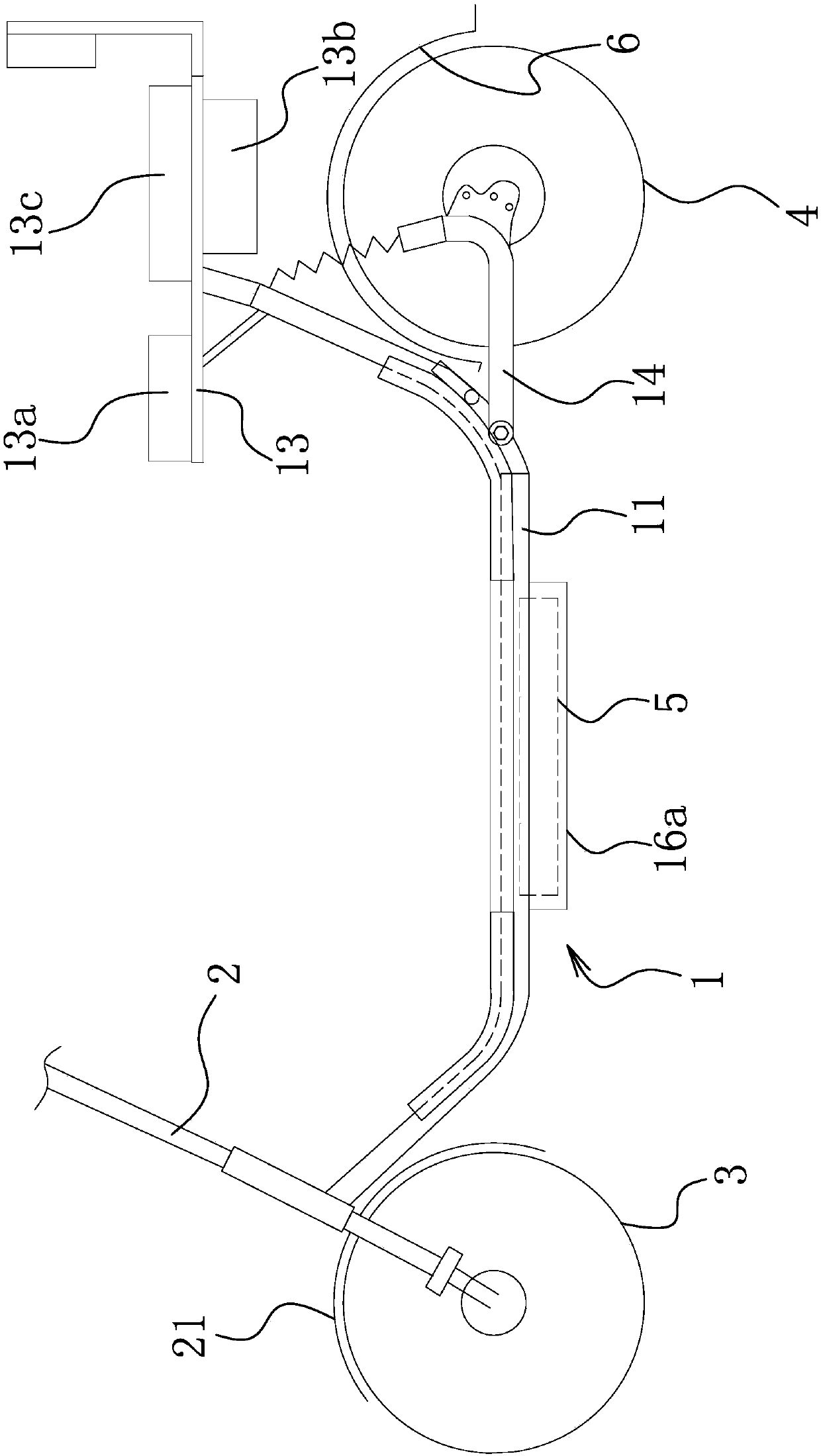 Frame and electric vehicle thereof