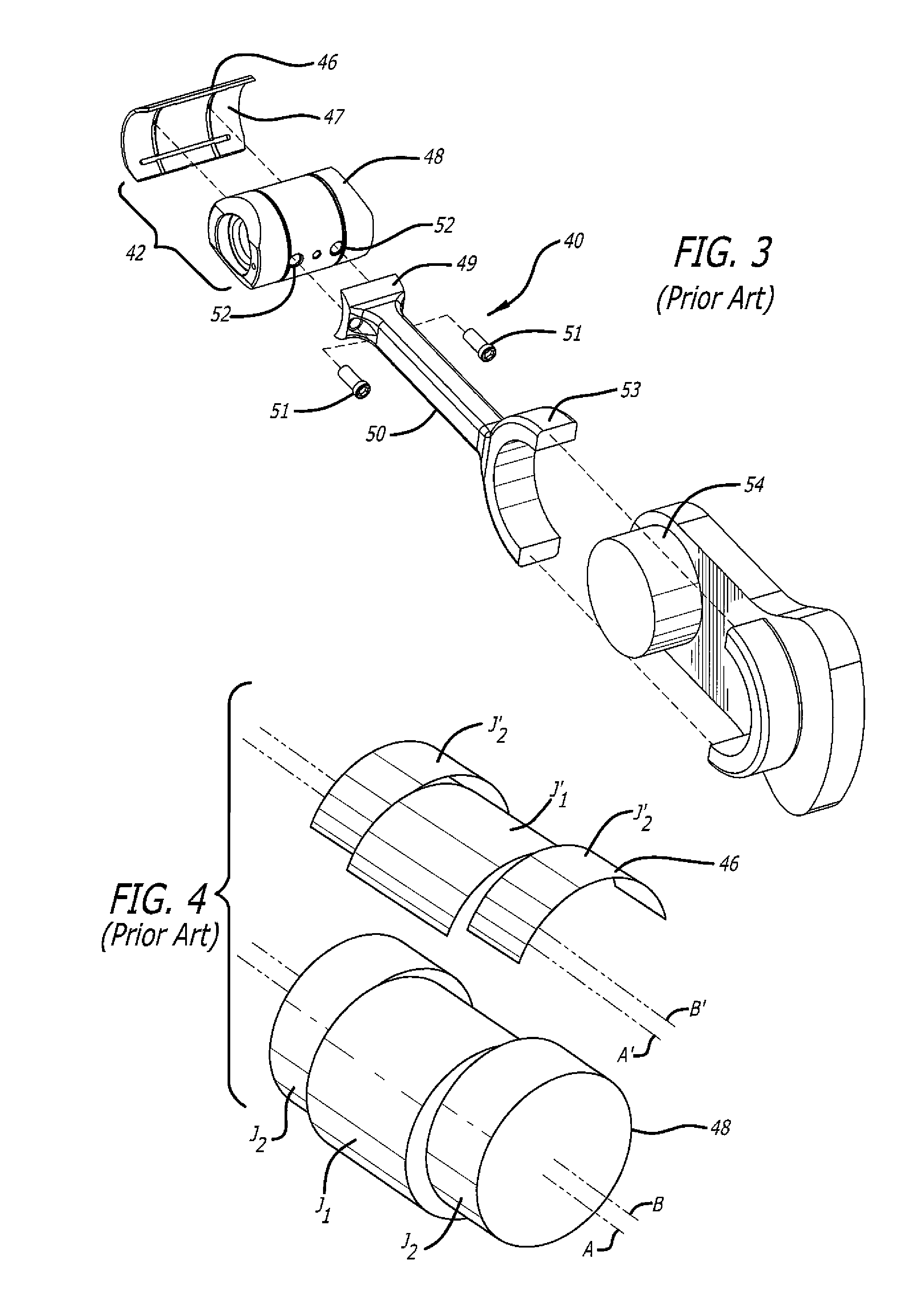 Load Transfer Point Offset Of Rocking Journal Wristpins In Uniflow-Scavenged, Opposed-Piston Engines With Phased Crankshafts