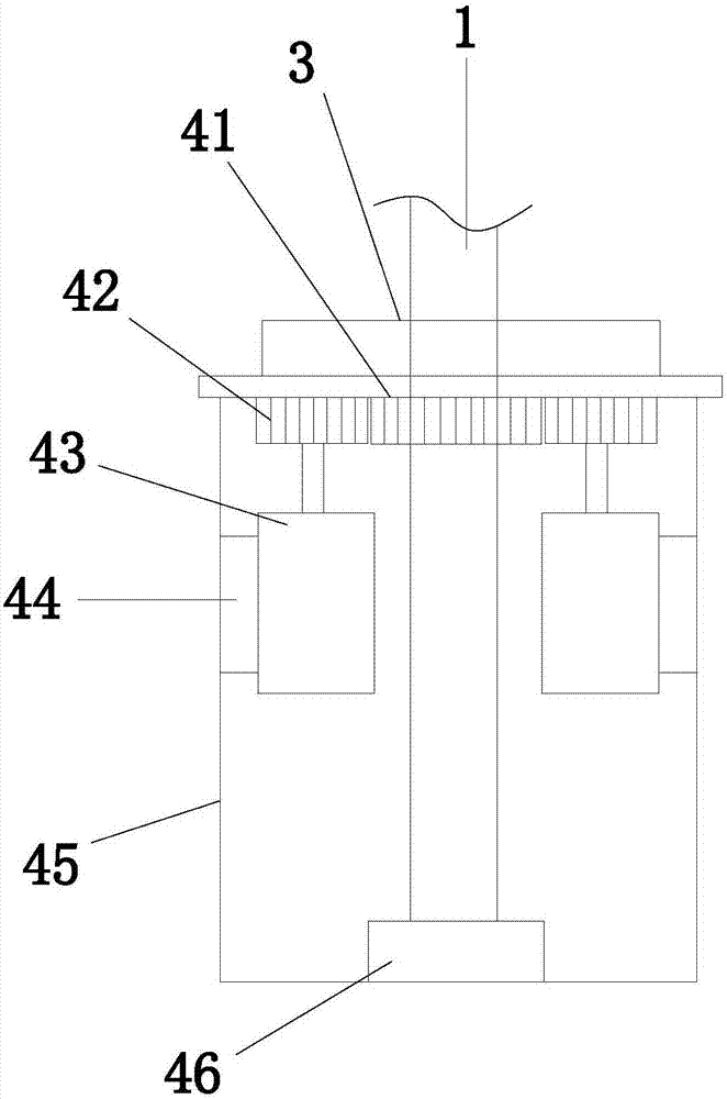 Soft braking device for wind driven generator