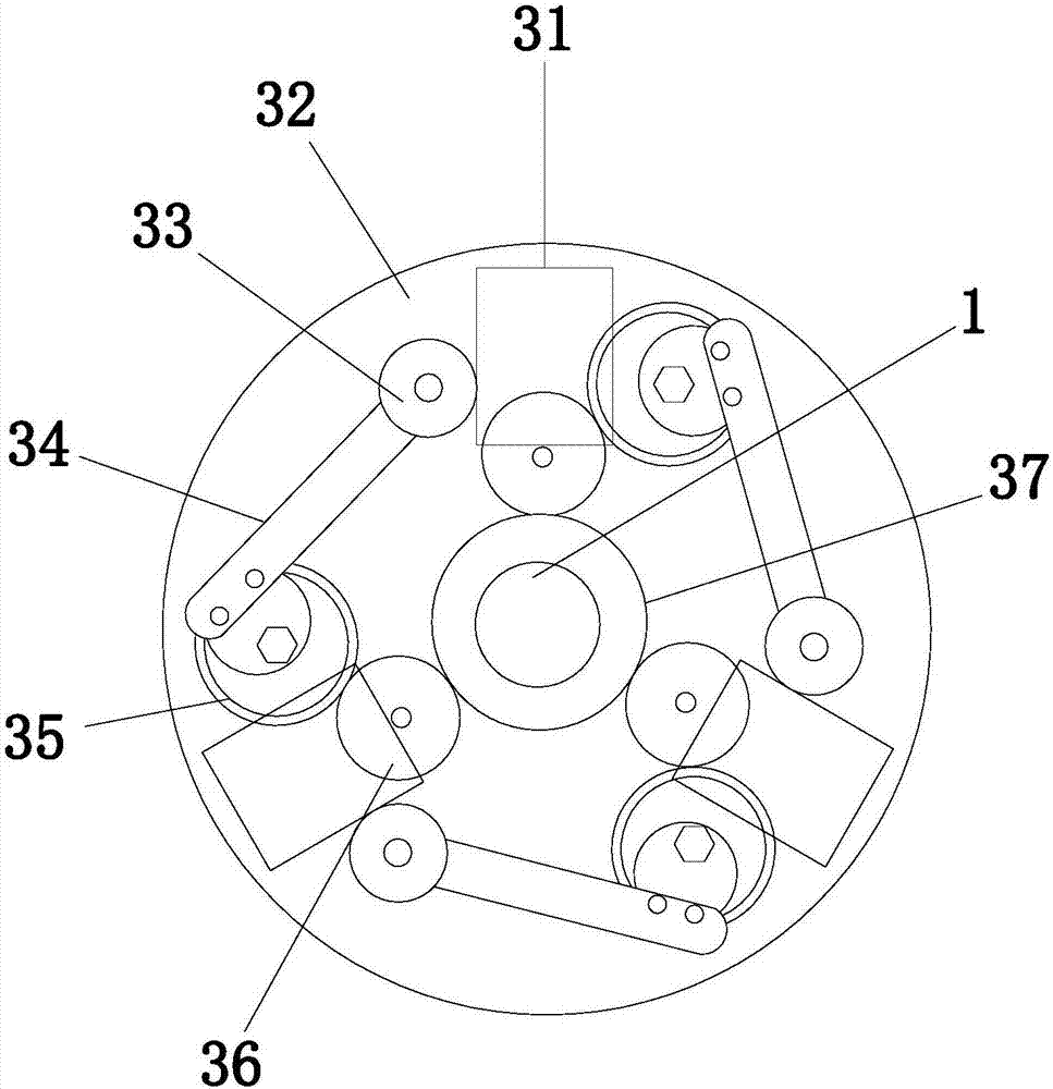 Soft braking device for wind driven generator