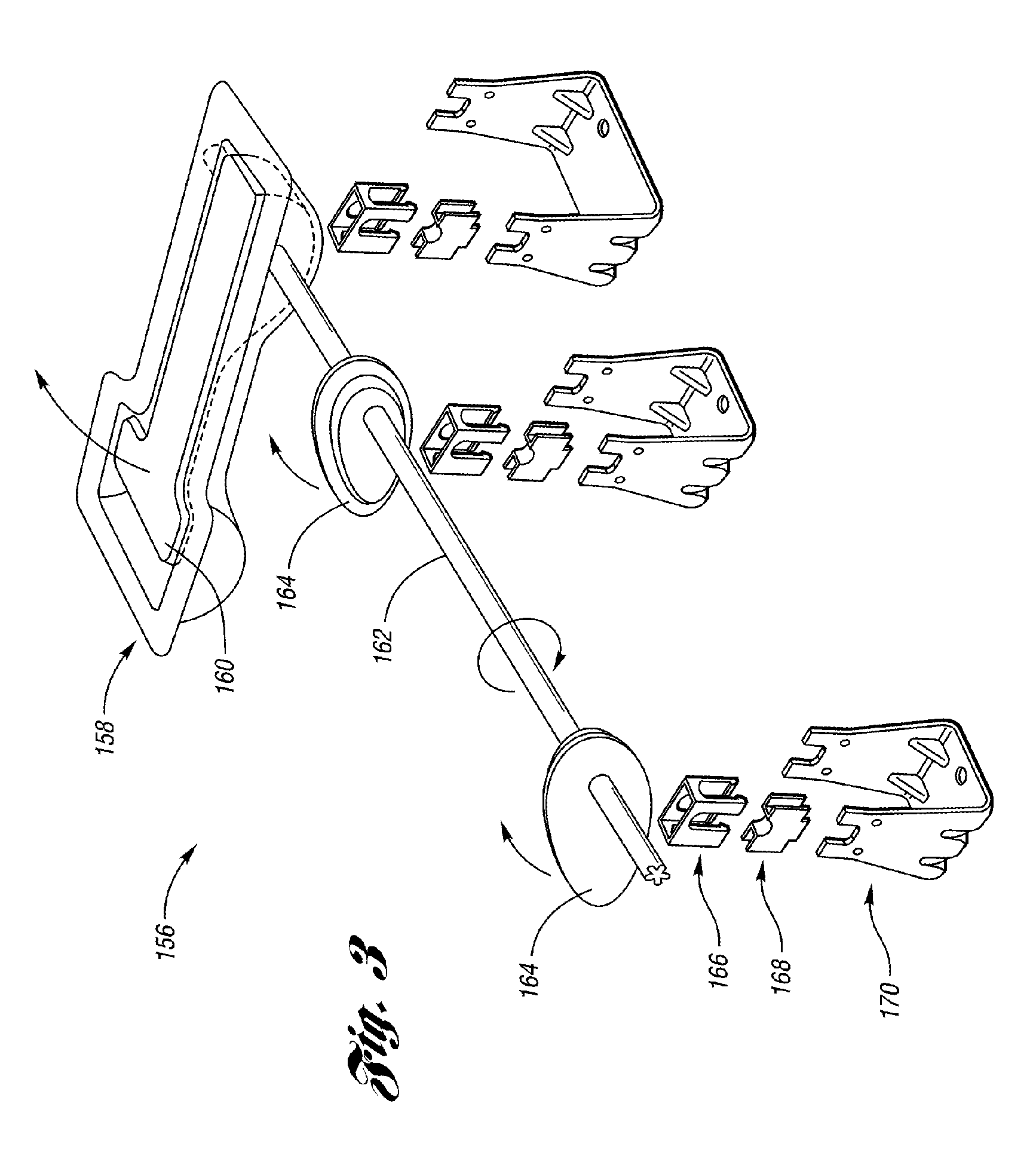 Sliding load floor system with levitation mechanism