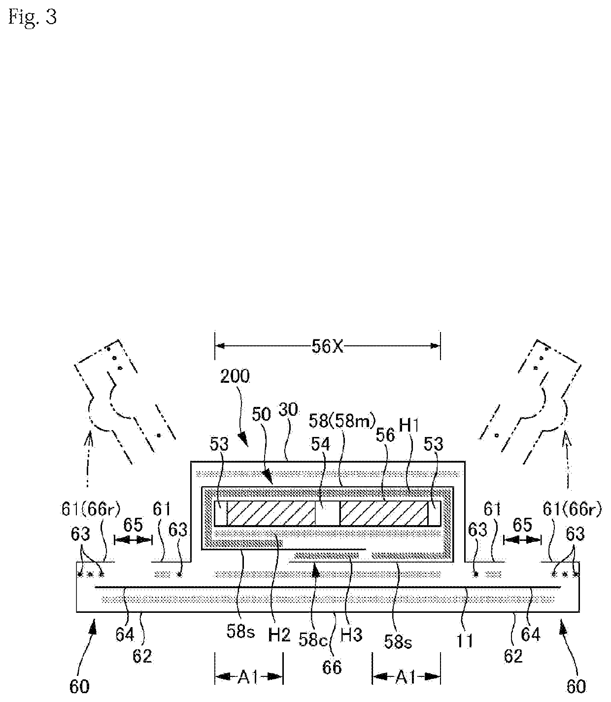 Absorbent article with improved adhesive usage and method of manufacturing same