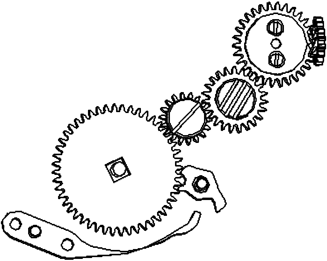 Design method of mechanical watch movement capable of changing tourbillon position, and watch movement