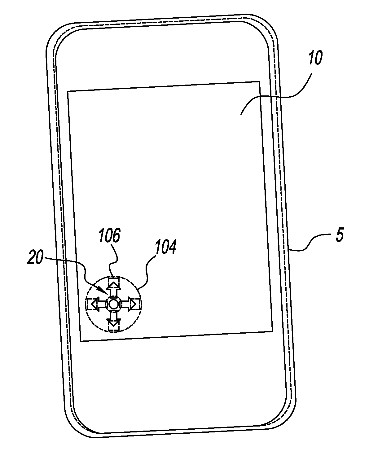 Actionable-object controller and data-entry attachment for touchscreen-based electronics