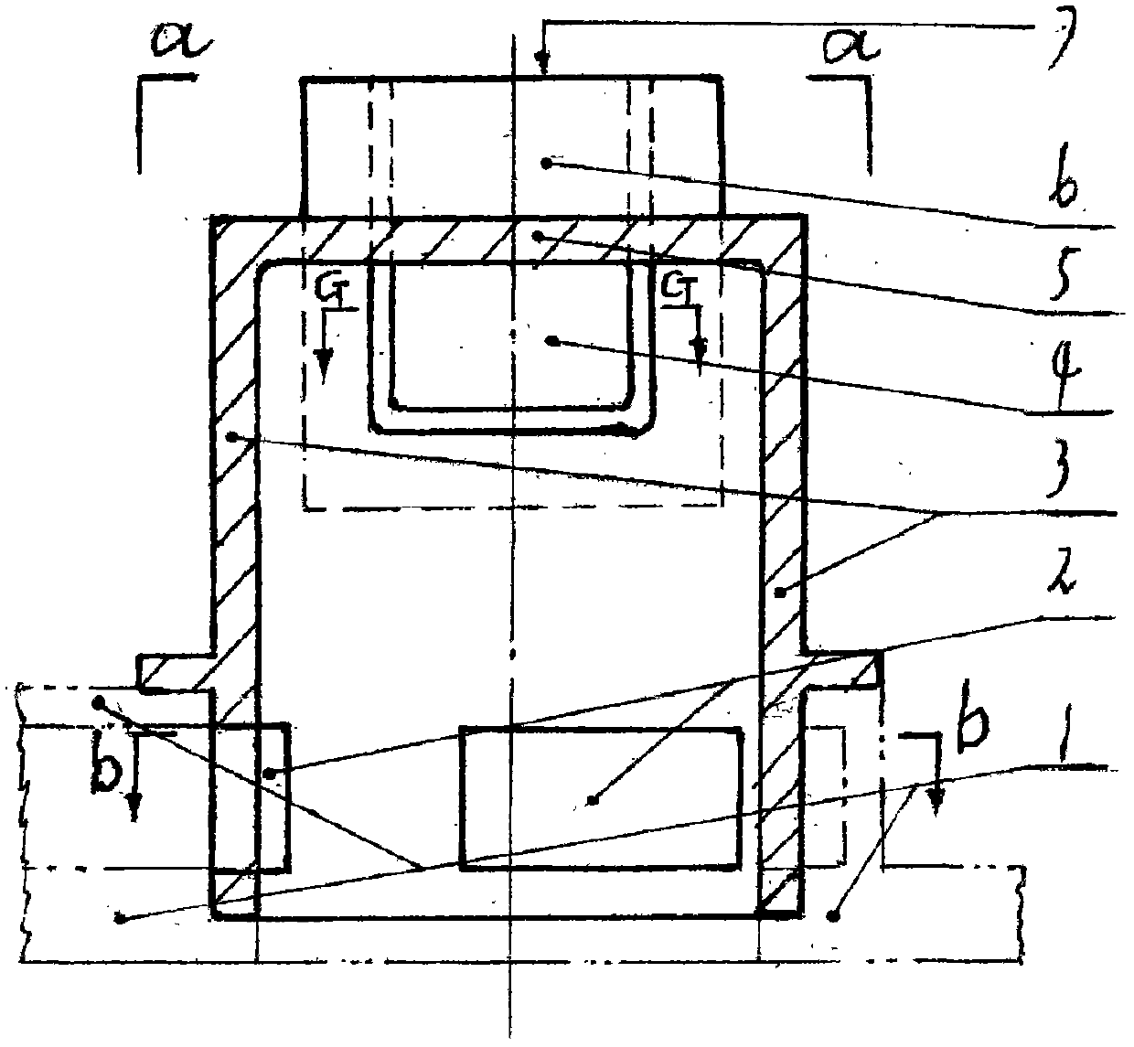 Starting cylinder of piston reciprocating internal combustion engine and air exhausting device of starting cylinder of piston reciprocating internal combustion engine