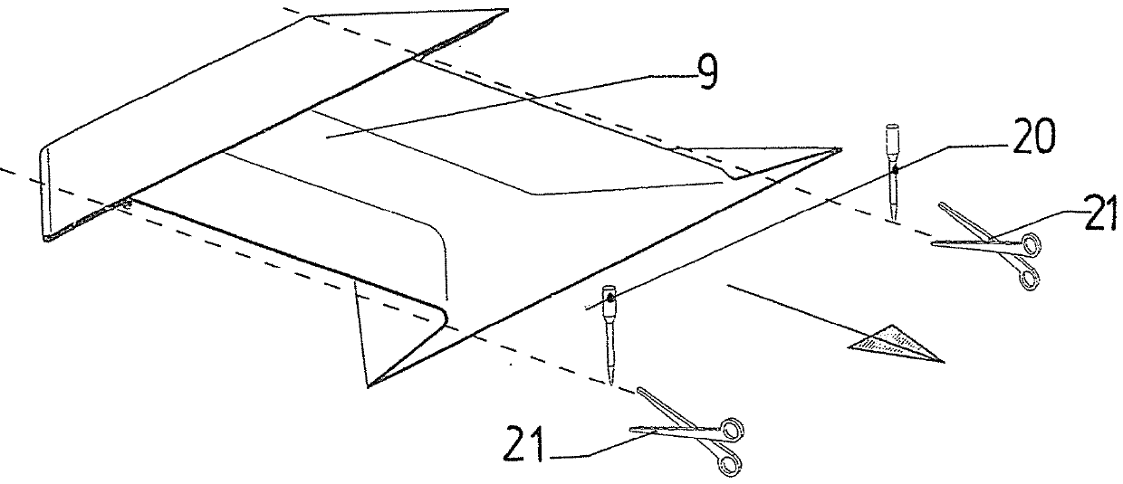 Method and device for manufacturing fitted bed sheets