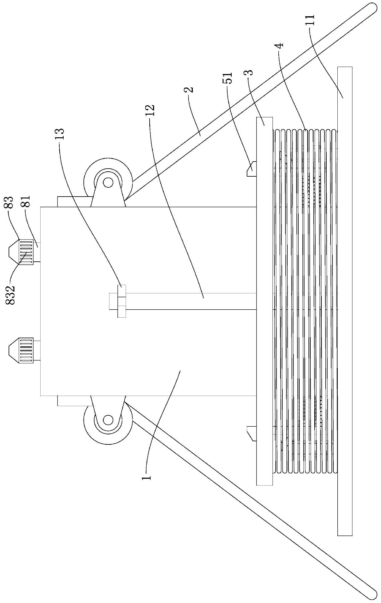 Intelligent down lamp facilitating wire connection