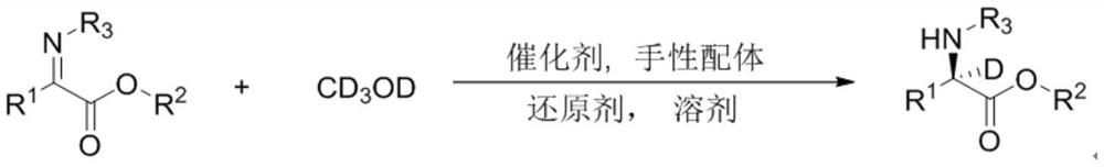 Preparation method of deuterated amino acid ester compound