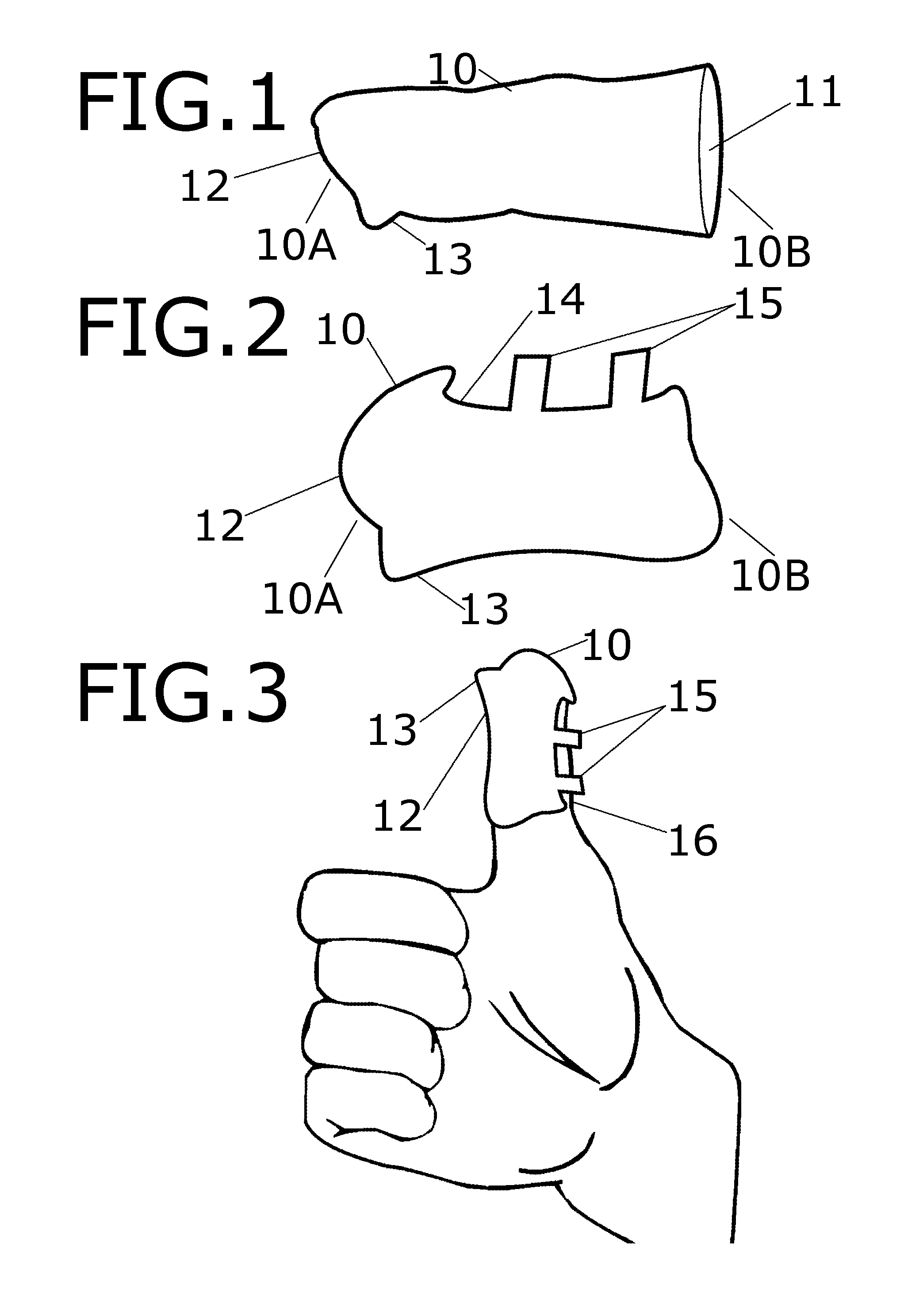 Thumb Stylus for Capacitive Touch Screens
