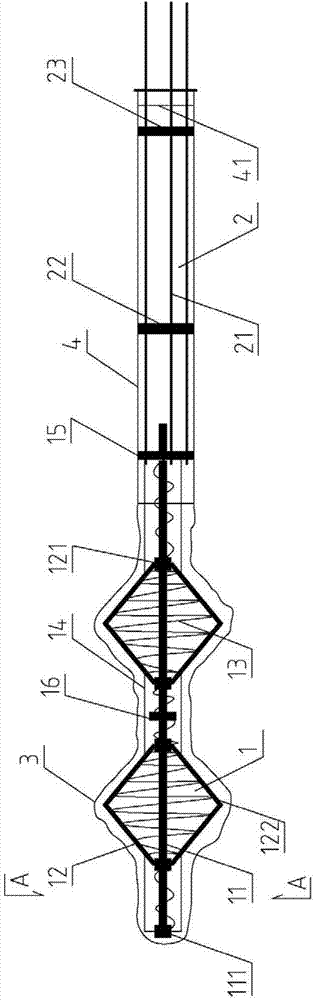 Recyclable expansion anchor rod and construction method thereof