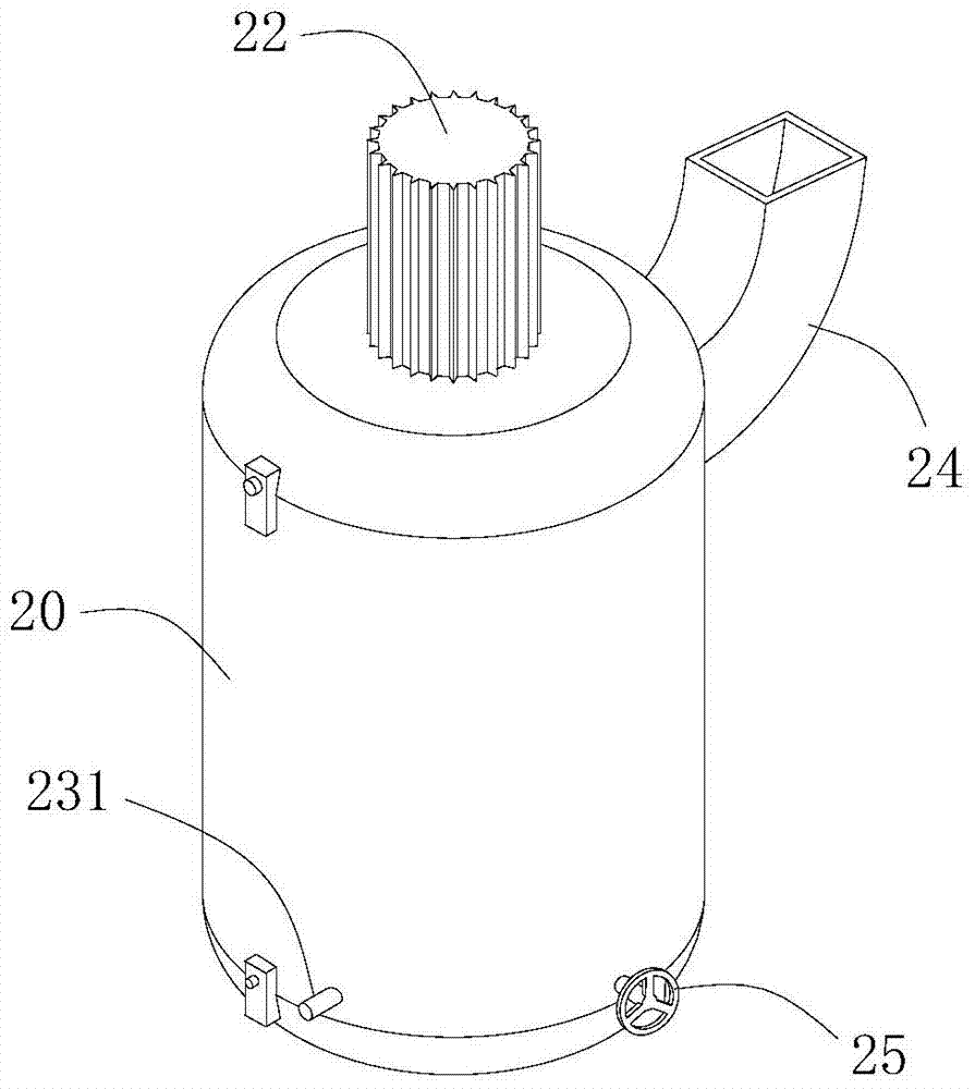 Production device of potato chips