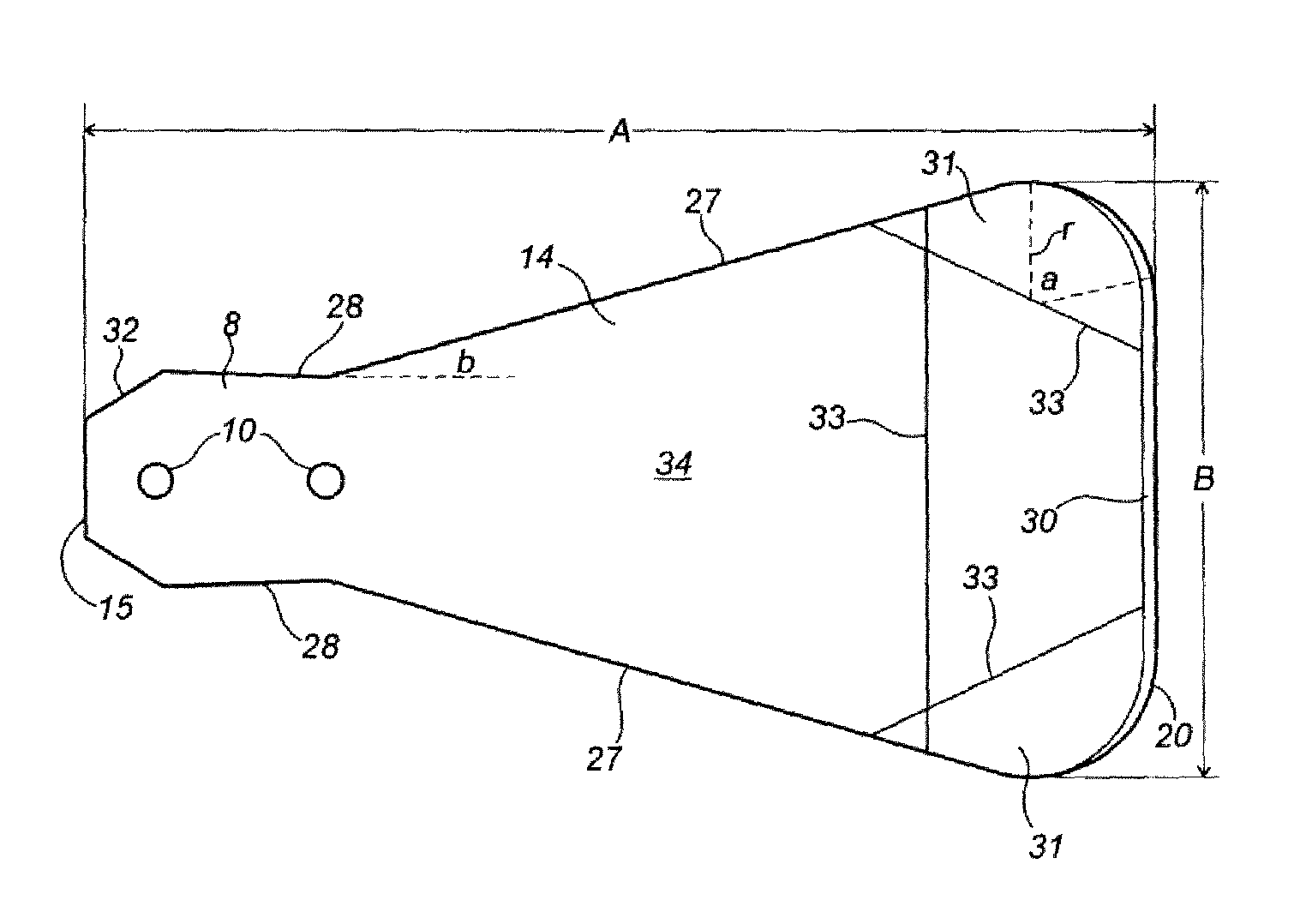 Windshield removal assembly, method and blade for same