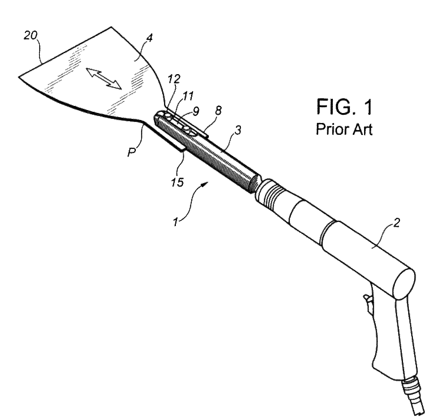 Windshield removal assembly, method and blade for same