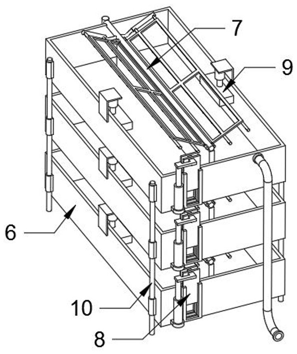 Wastewater treatment device and method