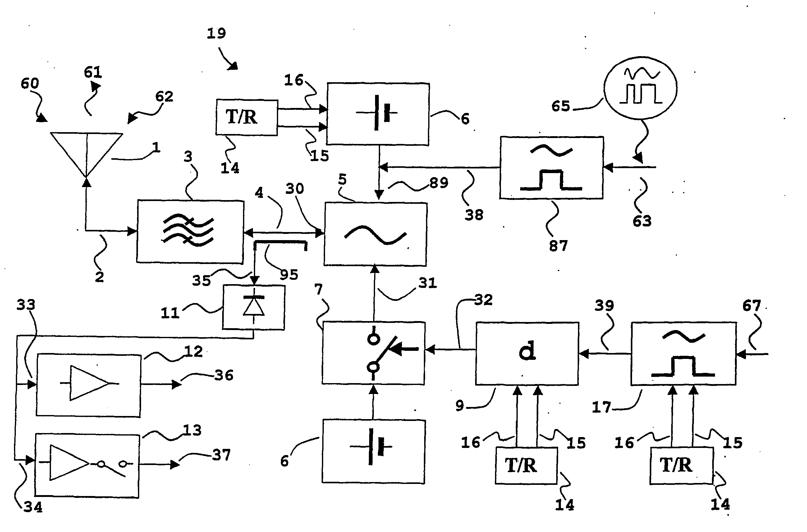 Transponder, including transponder system
