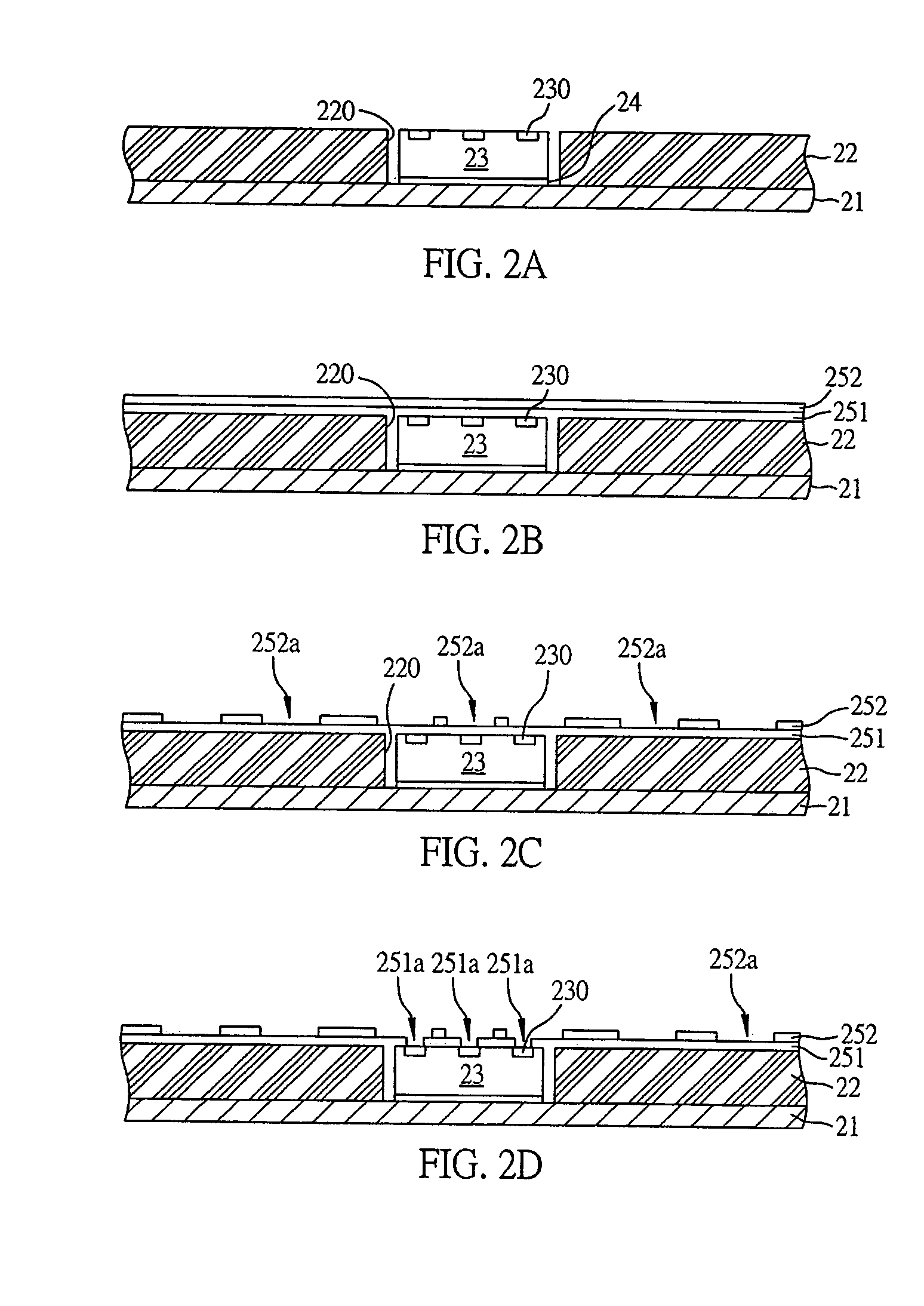 Superfine-circuit semiconductor package structure