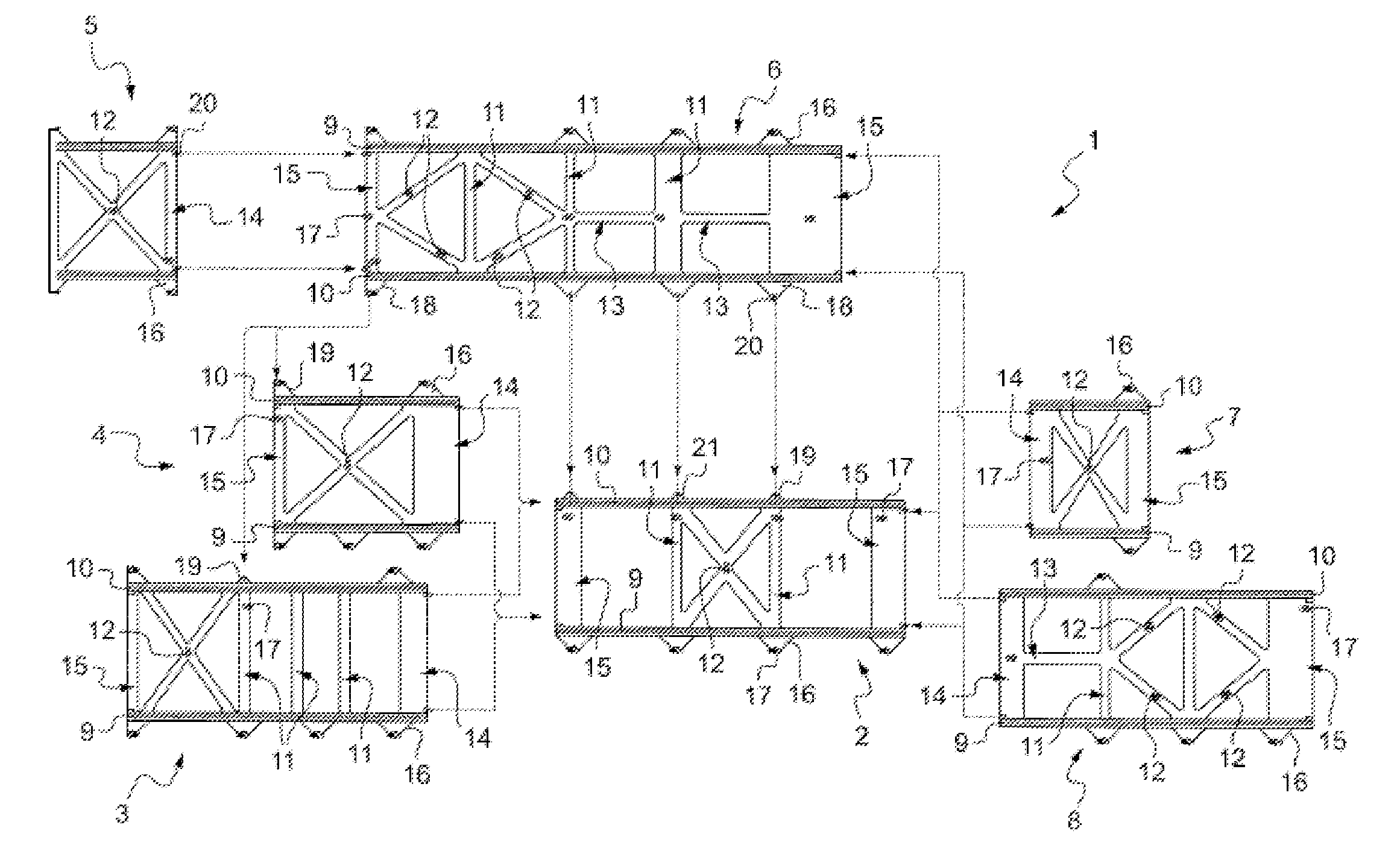 Modular adapter plate system