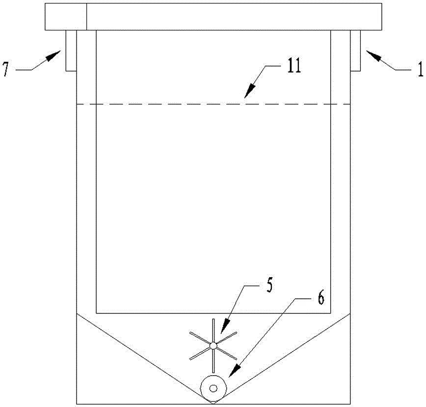 Mechanical stirring slurry electrolyzer